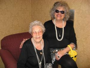 Aunt Faye knows about having fun!