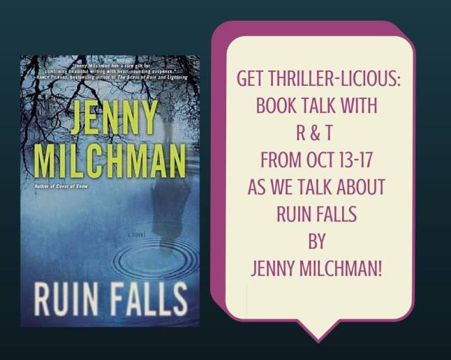 Get Thriller-licious book talk R and T