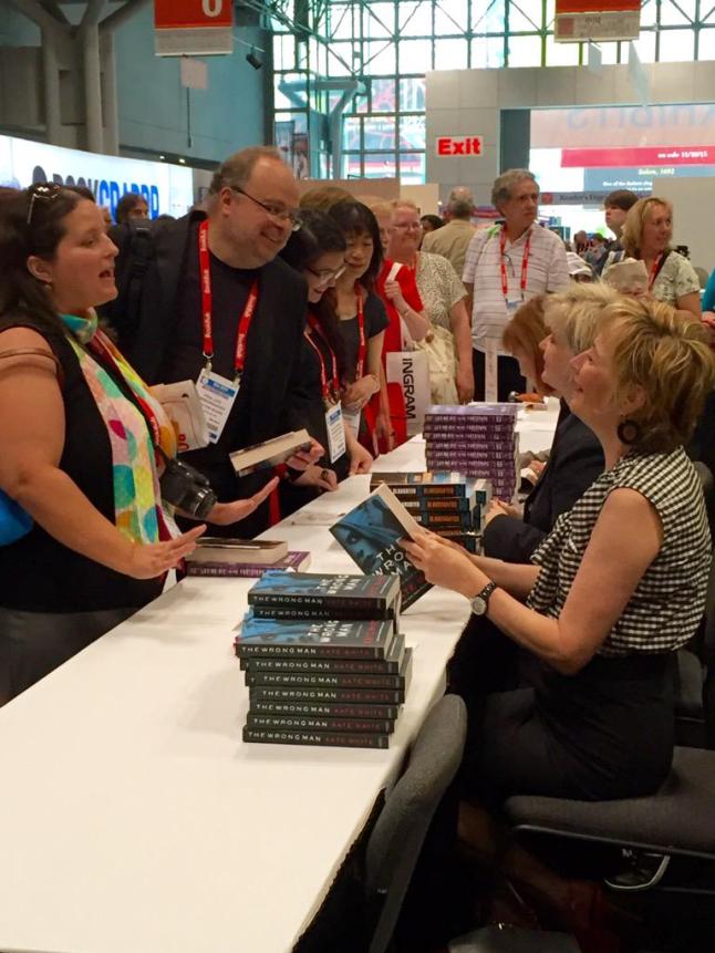 kate white signing my book